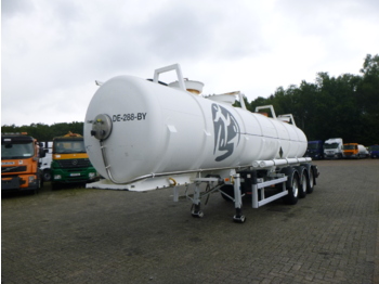 Semi-remorque citerne pour transport de produits chimiques Guhur Chemical tank ACID inox 24.8 m3 / 1 comp: photos 1