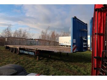 Semi-remorque plateau Krone Plattform mit Containerverriegelung, Lift: photos 1