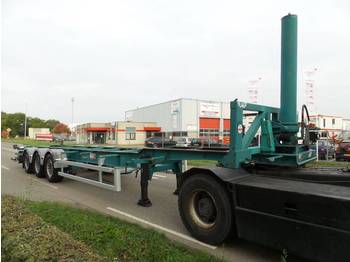 Semi-remorque porte-conteneur/ Caisse mobile LAG 40 FT HC tipping chassis ,electr tipping: photos 1