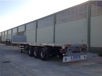 Semi-remorque plateau neuf LIDER 2020 YEAR NEW MODELS containeer flatbes semi TRAILER FOR SALE: photos 1