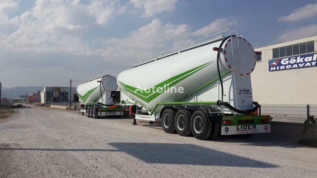 Semi-remorque citerne pour transport de ciment neuf LIDER 2023 NEW 80 TONS CAPACITY FROM MANUFACTURER READY IN STOCK: photos 20