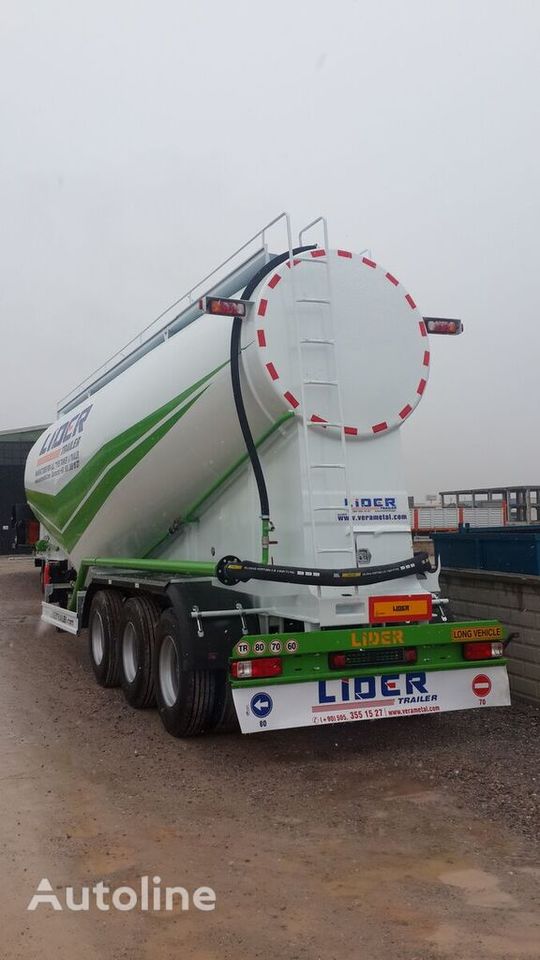 Semi-remorque citerne pour transport de ciment neuf LIDER 2024 NEW 80 TONS CAPACITY FROM MANUFACTURER READY IN STOCK: photos 17