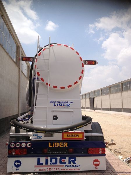 Semi-remorque citerne pour transport de ciment neuf LIDER 2024 YEAR NEW BULK CEMENT manufacturer co.: photos 6