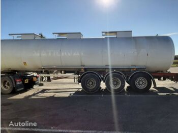 Semi-remorque citerne pour transport de produits chimiques MAISONNEUVE 28000 liters TERMO: photos 1