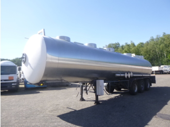 Semi-remorque citerne pour transport de produits chimiques Magyar Chemical tank inox 32.5 m3 / 1 comp: photos 1