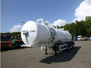 Semi-remorque citerne pour transport de produits chimiques Maisonneuve Chemical ACID tank inox 24.4 m3/ 1 comp: photos 1