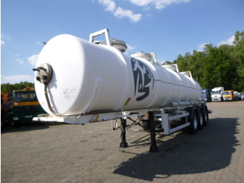 Semi-remorque citerne pour transport de produits chimiques Maisonneuve Chemical ACID tank inox 24.6 m3 / 1 comp: photos 1