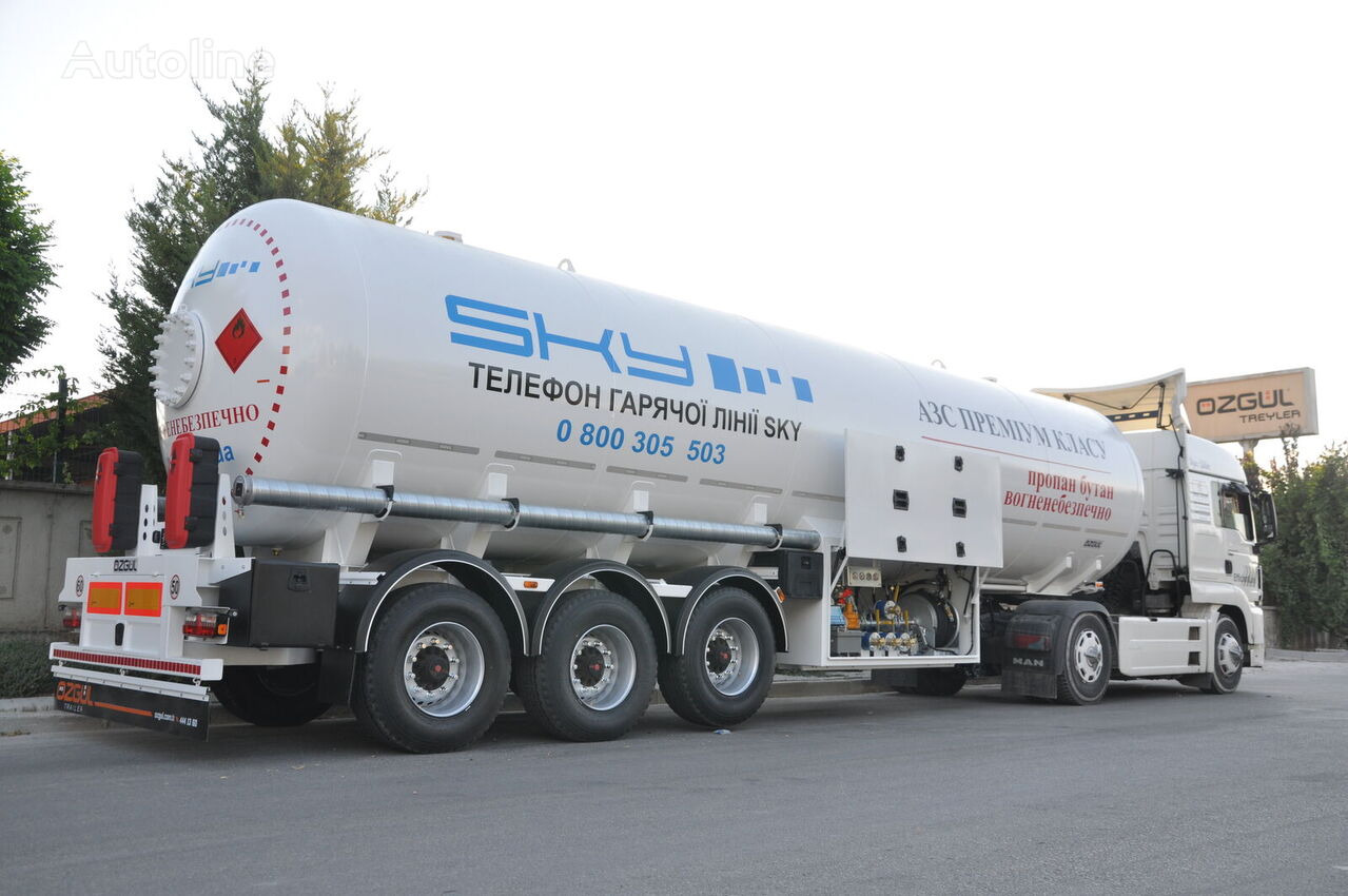 Semi-remorque citerne pour transport de gaz neuf Özgül GAS TANKER SEMI TRAILER: photos 13