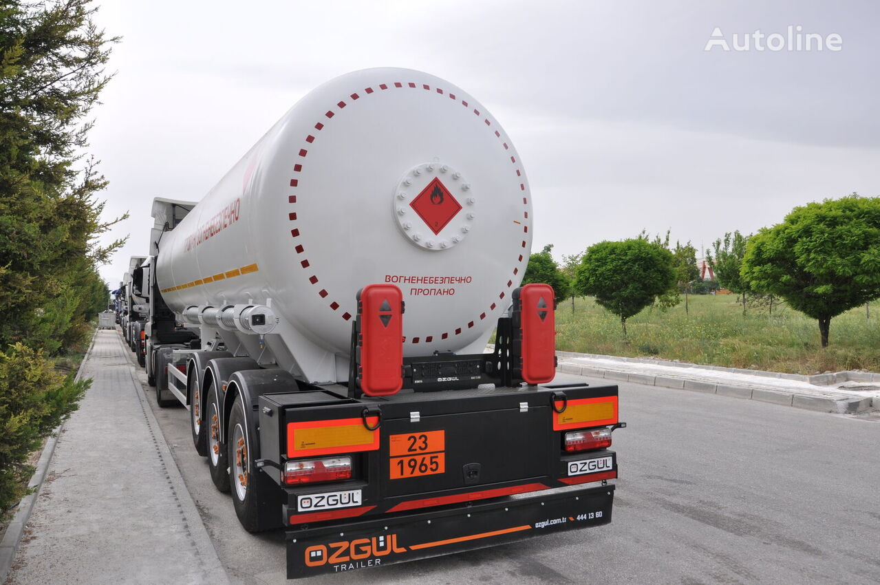 Semi-remorque citerne pour transport de gaz neuf Özgül GAS TANKER SEMI TRAILER: photos 10