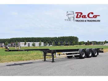 Semi-remorque porte-conteneur/ Caisse mobile Renders ROC 12.27 CC - BPW AXLES - DRUM BRAKES - GOOD CONDITION -: photos 1