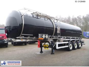 Crossland Bitumen tank inox 33.4 m3 + heating / ADR/GGVS - Semi-remorque citerne