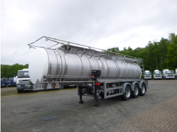 Crossland Chemical tank inox 22.5 m3 / 1 comp / ADR 08/2019 - Semi-remorque citerne