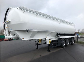 HEITLING 51 m3, 7 compartments animal food silo trailer - Semi-remorque citerne