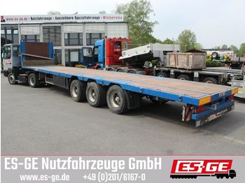 Semi-remorque plateau AFA 3-Achs-Megatrailer
