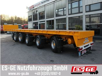 Semi-remorque plateau ES-GE 5-Achs-Ballastauflieger