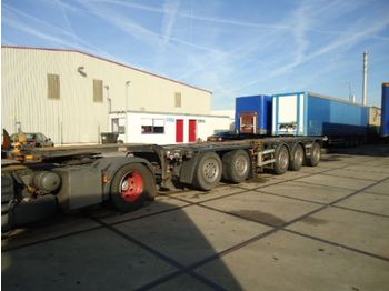 D-TEC 5-Axle combi trailer - CT 53 05D - 53.000 Kg - Semi-remorque porte-conteneur/ Caisse mobile