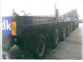 wellmeyer 5-axle ballast trailer - Semi-remorque
