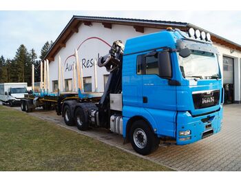 MAN TGX 26.480 6x4 mit Epsilon 20M Holzkran  - tracteur routier