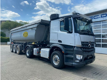 Tracteur routier Mercedes-Benz AROCS 1846 4x4 Hydrodrive Euro 6 + Auflieger