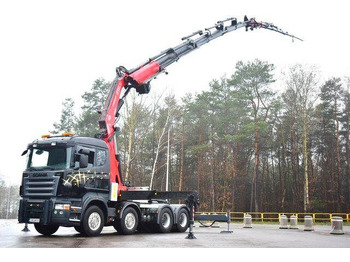 Tracteur routier Scania R480 8x4 Fassi F800 FLY JIB WINCH 33 M !!: photos 1