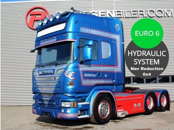 Tracteur routier Scania R580 3100mm 6x4 Huc reduction Heawy duty Truck inkl. hydr.: photos 1