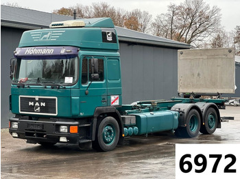 Camion porte-conteneur/ Caisse mobile MAN 25.372