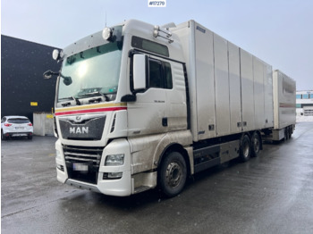 Camion fourgon MAN TGX