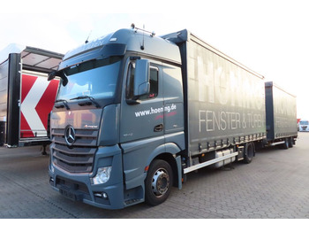 Camion à rideaux coulissants MERCEDES-BENZ Actros 1842