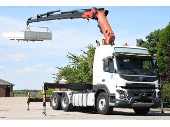 Camion grue VOLVO FMX 500