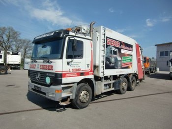 Benne à ordures ménagères pour transport de déchets Mercedes-Benz Actros 2535L Müllwagen 6x2: photos 1