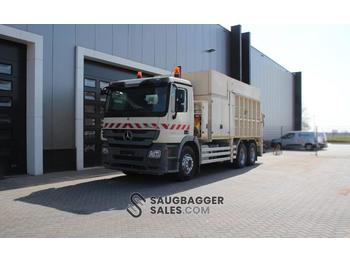 Camion hydrocureur Mercedes-Benz Saugbagger Actros 3348 MTS 4A 14T 36.000V Suction: photos 1