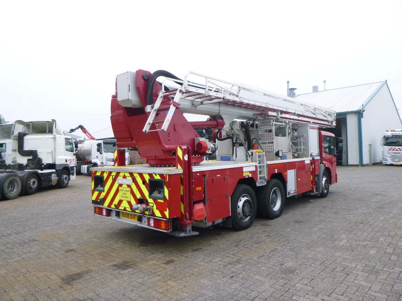 Camion de pompier Mercedes Econic 6x2 RHD Magirus ALP325 fire truck: photos 3