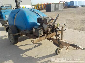  Western Global Single Axle Plastic Water Bowser, Pressure Washer - nettoyeur haute pression