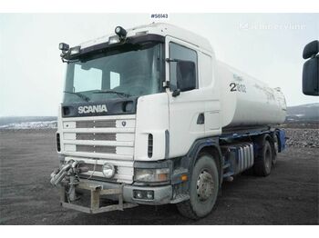 Camion hydrocureur SCANIA R124 LB WATER TRUCK WITH WATER CANNON: photos 1