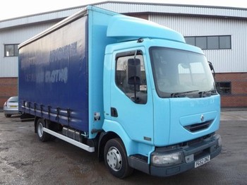 RENAULT MIDLUM 7.5 TONNE CURTAINSIDE 2002 -RHD - Fourgon grand volume