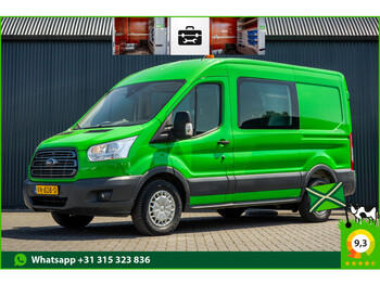 Ford Transit 2.2 TDCI L2H2 DC | 5-Persoons | Cruise | Camera | PDC | Inrichting | A/C - fourgonnette