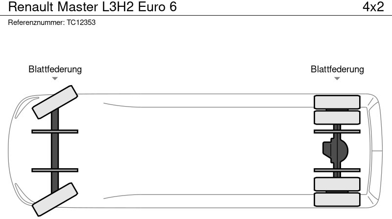 Fourgon utilitaire Renault Master L3H2 Euro 6: photos 17
