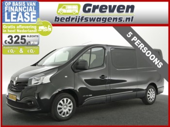 Fourgon grand volume, Utilitaire double cabine Renault Trafic 1.6 dCi T29 L2H1 DC Turbo2 Energy Airco Cruise Navigatie PDC Elektrpakket Trekhaak 5 Persoons Lat-om-Lat: photos 1