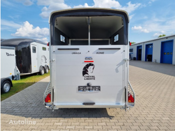Cheval Liberté Multimax trailer for 2 horses GVW 2600kg big tack room saddle - Van chevaux: photos 4