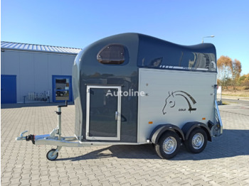 Cheval Liberté Gold 2 for two horses with tack room 2000 kg GVW trailer - Van chevaux: photos 1