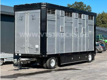 Top !!!Stehmann 2.Stock Viehanhänger mit Hubdach - Remorque bétaillère: photos 1