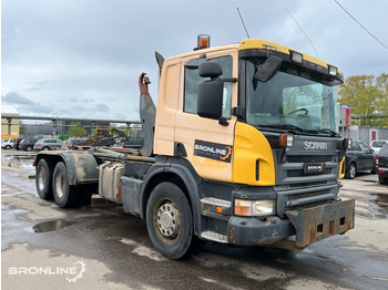Camion ampliroll 2006 SCANIA P 380 6X2 Hooklift: photos 2