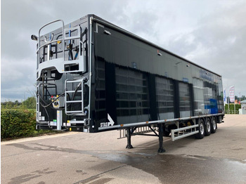 Semi-remorque à fond mouvant STAS