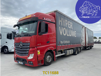 Camion à rideaux coulissants MERCEDES-BENZ Actros 2648
