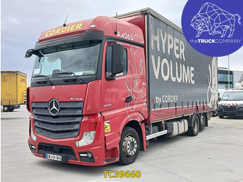 Camion à rideaux coulissants MERCEDES-BENZ Actros