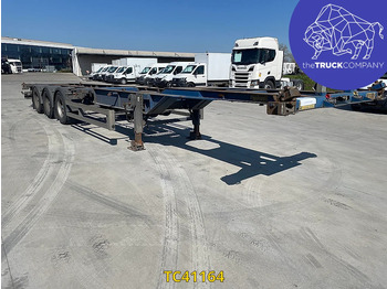 Semi-remorque porte-conteneur/ Caisse mobile TURBO'S HOET