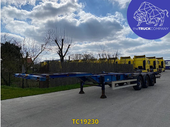 Semi-remorque porte-conteneur/ Caisse mobile TURBO'S HOET