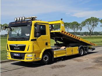 Camion porte-voitures MAN 12.250 TGL SIDE SLIDING + TOWIN: photos 2