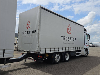 Camion à rideaux coulissants Mercedes-Benz ACTROS 2542 LS 6X2 RET. MOFFET 2020: photos 3