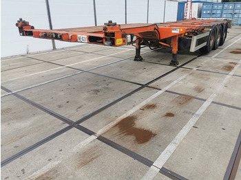 Semi-remorque porte-conteneur/ Caisse mobile NOOTEBOOM